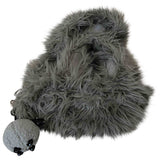 See By Chloé grey faux fur handbag