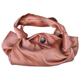 The Row orange silk handbag