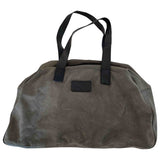 Salvatore Ferragamo grey leather bag