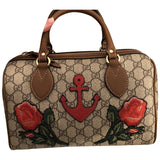 Gucci boston multicolour cloth handbag