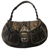 Anya Hindmarch brown leather handbag