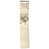 Paco Rabanne white steel watch