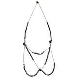 Alexander Mcqueen  Metallic Pearls Long necklaces