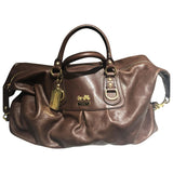 Coach brown leather handbag