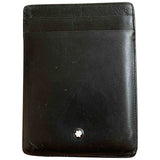 Montblanc black leather case