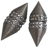 Givenchy silver metal earrings