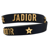 Dior j'adior blue leather bracelets