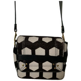 Jerome Dreyfuss black pony-style calfskin handbag