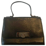 Michael Kors black leather handbag