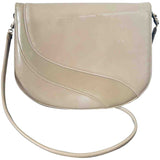 Bally beige leather clutch bag