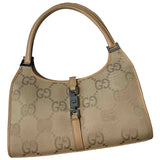 Gucci jackie vintage  beige cloth handbag