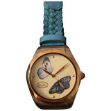 Pomellato turquoise steel watch