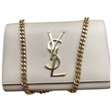 Saint Laurent sunset beige leather handbag
