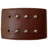 Gianvito Rossi brown leather bracelets