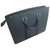 Louis Vuitton black leather bag