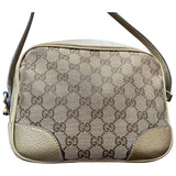 Gucci bree beige cloth handbag