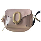 Lancel romane beige leather handbag