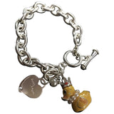Fiorucci yellow metal bracelets