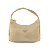 Prada tessuto  beige synthetic handbag