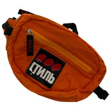 Heron Preston orange synthetic bag