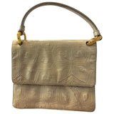 Prada yellow cloth handbag