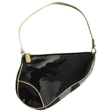 Dior saddle blue cloth clutch bag