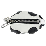 Loewe black leather bag charms