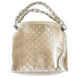 Chanel beige leather handbag