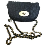 Mulberry lily blue cotton handbag