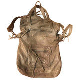Zadig & Voltaire touly khaki leather handbag