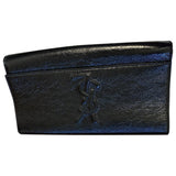 Yves Saint Laurent belle de jour black leather clutch bag