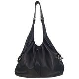 Burberry black leather handbag