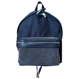 Saint Laurent city backpack black cloth bag