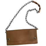 Acne Studios camel leather handbag