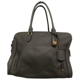Alexander Mcqueen grey leather handbag