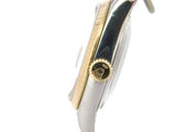 Pre Owned Mens Rolex Two-Tone Datejust with a Gold Champagne Dial 16233