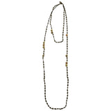 Isabel Marant Etoile multicolour metal long necklaces