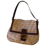 Fendi mamma baguette  multicolour cloth handbag