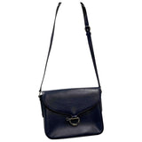Ralph Lauren blue leather handbag