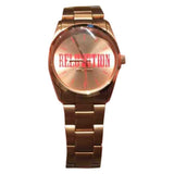 Zadig & Voltaire pink steel watch