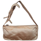 Jil Sander pink silk handbag