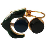 Marni blue horn bracelets