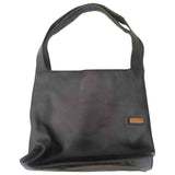 Bally black leather handbag