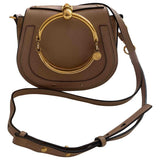 Chloé bracelet nile camel leather handbag