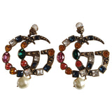 Gucci multicolour metal earrings