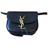 Saint Laurent kaia black leather handbag
