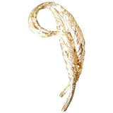 Non Signé / Unsigned gold metal pins & brooches