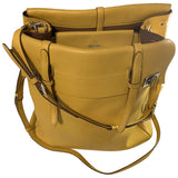 Prada  Yellow Leather Handbag