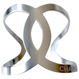 Chanel cc silver metal bracelets