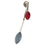 Dior metallic metal earrings